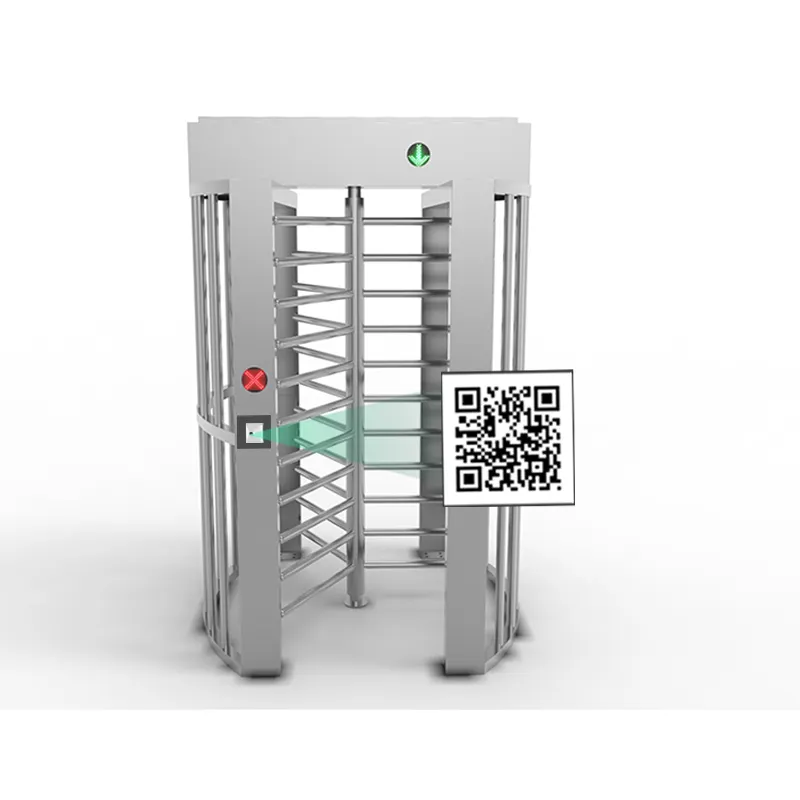 event entrance control turnstile door barcode qr scanner ticket barrier access control steel NFC turnstile hs code turnstile