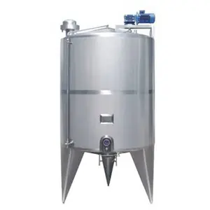 Customizable Sanitary food grade stainless steel transportation equipment liquid oil tank Storage Tank With Jacket