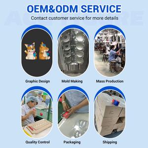 Action Figure 3D Personalizzate in PVC e ABS Stile Cartone Animato, Giocattoli in Plastica OEM Personalizzati con Versione Q, Alta Qualità a Basso Prezzo - Product Image 6