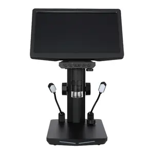 Microscopio de prueba portátil digital con visor de lupa de moneda digital LCD