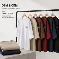 T-shirt en coton personnalisé avec logo pour homme, grande taille, décontracté, confortable, à manches courtes, couleur unie, surdimensionné, streetwear, été