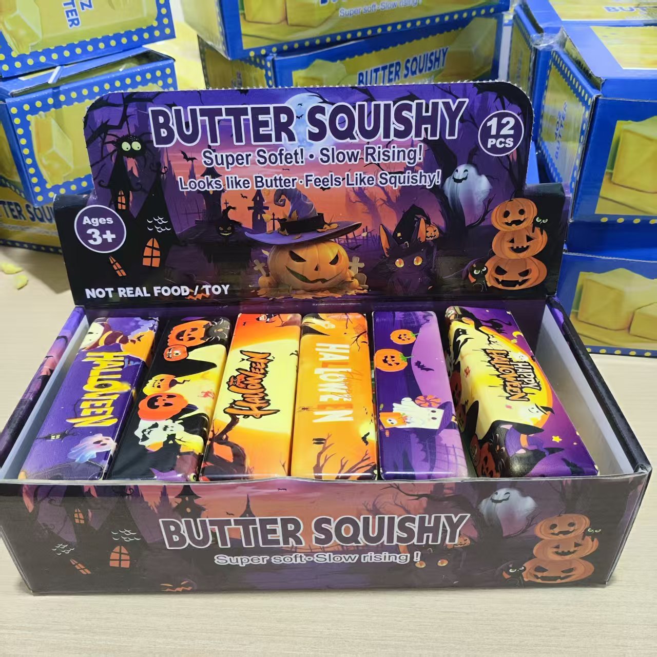 Barres de beurre d'Halloween