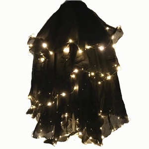 Bestdance danza del ventre ha portato gonne in <span class=keywords><strong>Costume</strong></span> con gonna a LED Performance gonna a LED danza - Product Image 3