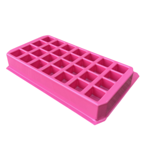 Tùy chỉnh thân thiện với môi nhựa mỹ phẩm vỉ khay chân không-hình thành trang điểm hiển thị tùy chỉnh màu sắc dịch vụ oem cho son môi - Product Image 1