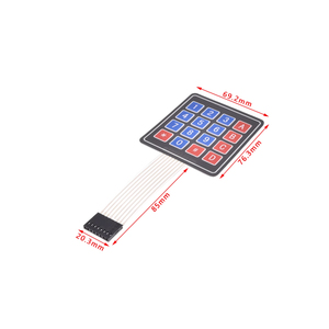 Panel sakelar membran tombol membran <span class=keywords><strong>Keyboard</strong></span> pembelajaran bersama <span class=keywords><strong>4</strong></span>*<span class=keywords><strong>4</strong></span> modul <span class=keywords><strong>Keyboard</strong></span> perpanjangan matriks - Product Image 2