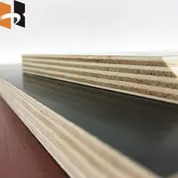 Melhor qualidade preto marrom filme revestido plywood 12mm poplar de madeira de comando para construção