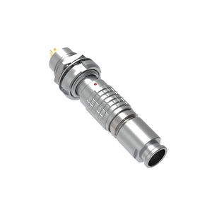 Mini dairesel erkek/dişi yerleştirme sensörü konnektörü itme çekme güç uygulaması için kendinden kilitleme - Product Image 5