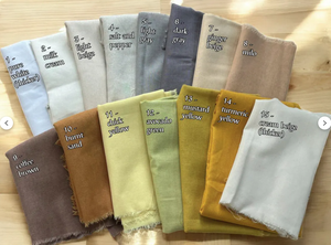 Gepersonaliseerde Naam Zomer Lente Bloemen Geborduurde Haaraccessoires Handgemaakte Hoofdbanden En Haarclips - Product Image 3