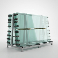 Plaques de verre intercalaire transparentes 6mm 8mm 10mm 12mm, verre trempé pour murs-rideaux industriels, taille personnalisée