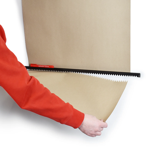 Dispensador de rollos de papel kraft JH-Mech, notas para cafetería, listas de tareas, soporte de metal para rollos de papel grandes, cortador de rollos de papel, para montar en la pared - Product Image 3