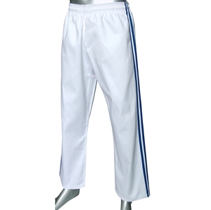 Pantalon d'arts martiaux à taille élastique avec cordon de serrage, 6oz CVC pour l'entraînement aux arts martiaux - Product Image 3