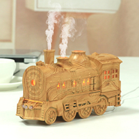Meilleur diffuseur d'arômes USB vintage en forme de train de 300 ml des États-Unis, diffuseur d'aromathérapie ultrasonique, humidificateur à brume froide pour la maison, cadeau