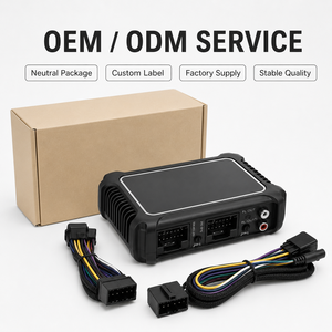 Processeur audio DSP pour voiture 4 canaux 60W RMS 12V DC, amplificateur de classe AB, égaliseur réglable, système audio stéréo OEM ODM D11 - Product Image 6