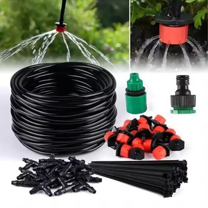 Kit d'irrigation goutte à goutte 1/2 pouce en PVC, raccord rapide, système d'arrosage efficace pour jardin et plantes d'extérieur - Product Image 1