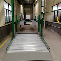 Elevador de Estacionamento Vertical de Dois Postes 2300kg com Cilindro Duplo Hidráulico, Altura de Elevação de 2100mm, Painéis Elétricos para 2 Carros, CE