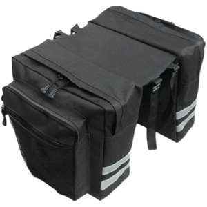 自行车后架山地车鞍包大容量防水可调节背带双包骑行用品 - Product Image 2
