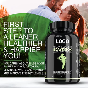 OEM <strong>Colon</strong> <strong>Cleanse</strong> Improves Detoxification 15 Day <strong>Cleanse</strong> Gut <strong>Colon</strong> Support Bowel Regularity Bowel Detox Deep <strong>Capsules</strong> - Product Image 3