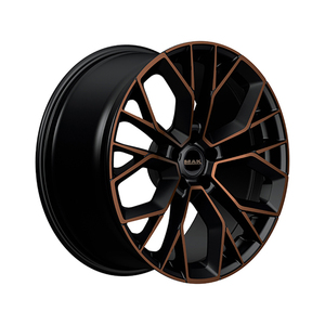 ล้ออัลลอยด์สไตล์ MAK Mesh สีดำกว้าง21นิ้ว10นิ้วสำหรับ retrofit/อัพเกรด - Product Image 1