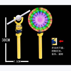 Varita Mágica con Molino de Viento LED, Juguete Giratorio con Luz, Juguetes Luminosos para Niños - Product Image 1
