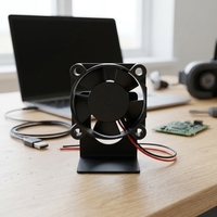 Kipas Pendingin Mikro USB JEEK 3010 30x30x10mm 5V 0.12A 6000rpm untuk Elektronik Mini dan Ventilasi Perangkat Portabel