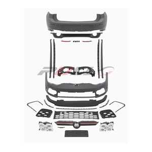 Sistema de carrocería de coche, parachoques delantero y trasero, rejilla, cambio de estilo <span class=keywords><strong>GTI</strong></span>, para Volkswagen <span class=keywords><strong>Golf</strong></span> 8 2013-2018, <span class=keywords><strong>precio</strong></span> de fábrica - Product Image 6