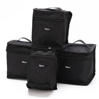 Trousse de rangement multifonctionnelle en tissu Oxford avec fermeture éclair pour stylos de dessin pour enfants, personnalisable avec logo, plusieurs tailles et couleurs