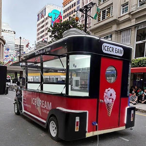 <span class=keywords><strong>Camion</strong></span> de restauration mobile électrique vintage - Cuisine mobile de style rétro pour la restauration et les entreprises de restauration de rue - Product Image 2