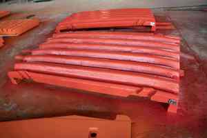 Hoogwaardige mobiele kaakplaat van gesmeed hoog-mangaanstaal voor de mijnbouw, onderdelen voor kaakbrekers - Product Image 4