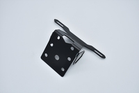 LOPART Support de plaque d'immatriculation de moto Fender Eliminator Support d'enregistrement pour Suzuki Gixxer SF250