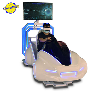 Simulateur de course VR en métal 9D, appareil de conduite en salle, expérience de <span class=keywords><strong>karting</strong></span> automobile pour les centres commerciaux et les aéroports, avec garantie de 2 ans - Product Image 6