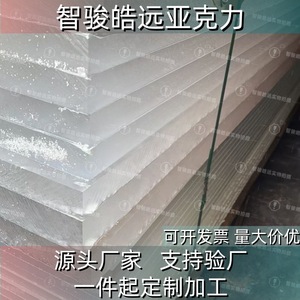 Plaques acryliques Zhijun Haoyuan PMMA transparentes en plexiglas à haute transmission lumineuse pour panneaux de séparation, décorations, publicité - Product Image 2
