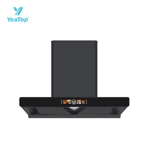 Campana Extractora <span class=keywords><strong>de</strong></span> Diseño Moderno <span class=keywords><strong>de</strong></span> Alta Gama 2026, 90CM, Forma <span class=keywords><strong>de</strong></span> T, Autolimpieza, Control Táctil Digital Inteligente, Chimenea <span class=keywords><strong>de</strong></span> Cocina OEM - Product Image 1