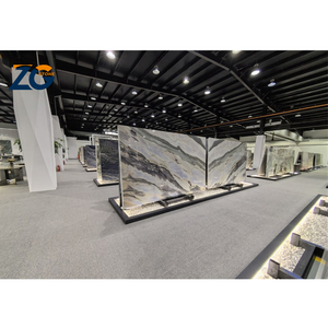 ZGSTONE Catural piedra pulida Brasil Dalmata mármol losa azulejos para decoración de baño Natur piedra azulejo CarreraMarble azulejos pulidos - Product Image 5