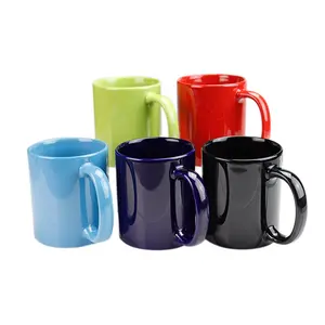11oz All Full Colourful Sublimation Ceramic Mugs For Heat Transfer DIY Photos Pictures LOGO