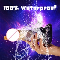 Dildo Golden Bunny en silicone super doux, base à forte ventouse, jouet pour adultes, corps violet moelleux marbré, veines épaisses, extase extrême 100%