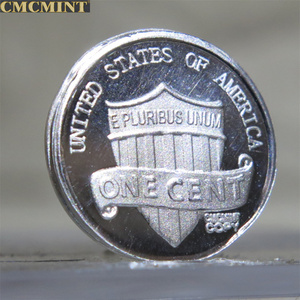 Античная монета 1 грамм круглые металлические значки США памятные предметы коллекционирования монет - Product Image 1