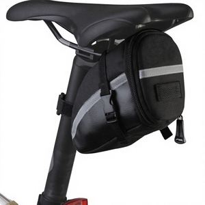 Sacoche de selle arrière pour vélo YSMY, sacoche à outils de cyclisme en PU avec doublure intérieure - Product Image 2