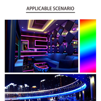 Controlador de Tira de Luces LED RGB Pixel, Programable, Direccionable, Publicitario, con Tarjeta SD, Atenuador, Barra de Luces LED, Módulo LED, Controlador DMX