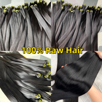 Ekspor Rambut Mentah Vietnam GDY, Bundel Rambut Alami Grosir, Bundel Rambut Virgin Tanpa Proses, Rambut Manusia Mentah Dari Satu Donor