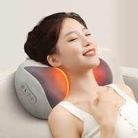 Oreiller de massage portable pour la nuque, les épaules et la taille, avec simulation de confort, soulagement de la fatigue, alimentation USB, idéal comme cadeau