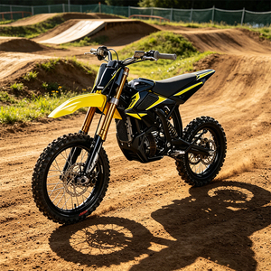 Moto tout-terrain ultra-légère de 39 kg pour enfants et adolescents avec moteur de 8 kW, vitesse maximale de 65 km/h, modes sport/éco et système de wheelie - Product Image 1