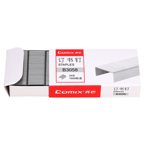 Comix <b>Staples</b> B3058 24/6 12 Gauge Metal Standard Office Use - Product Image 2