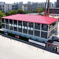 CBOX Maison préfabriquée entièrement meublée, maison préfabriquée portable, conteneur à vendre aux États-Unis