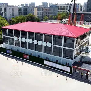 CBOX Prefab Rumah Kontainer Portabel Prefabrikasi Lengkap untuk Dijual Usa