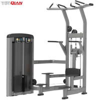 Máquina de Dominadas Asistidas Comercial SF90 008 con Selector para Gimnasio