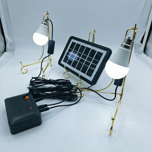 Small <strong>Solar</strong> Power Station Generator Lighting <strong>System</strong> Kit IP65 Rechargeable LED Emergency <strong>Light</strong> for Camping Fishing - Product Image 6