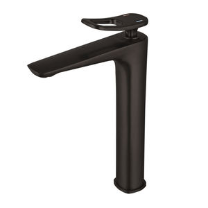 Hotel Household A-level Brass High Width Basin Faucet, Single Hole Single Hollow handle Basin Mixer - Product Image 2