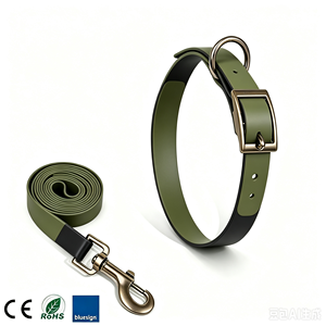 <span class=keywords><strong>Laisse</strong></span> pour chien <span class=keywords><strong>en</strong></span> PVC style <span class=keywords><strong>Biothane</strong></span> bicolore et ensemble collier pour chien bicolore, non toxique, facile à nettoyer, <span class=keywords><strong>laisse</strong></span> de promenade pour animaux de compagnie, MOQ personnalisé - Product Image 5
