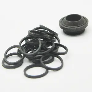 Customized conductive carbon black silicone parts,EMI/RFI silicone o ring,Ag/Glass conductive elastomer ring