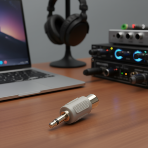 Adaptador de Audio Bandridge de 3.5mm a RCA Hembra Mono para Conexión de Audio - Product Image 3